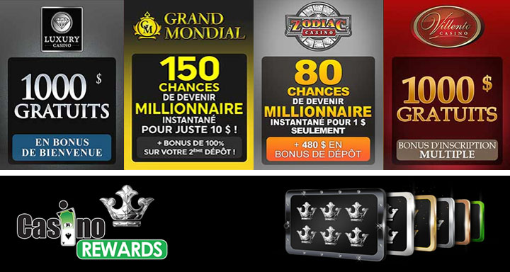 Sites de Casino Rewards au Canada